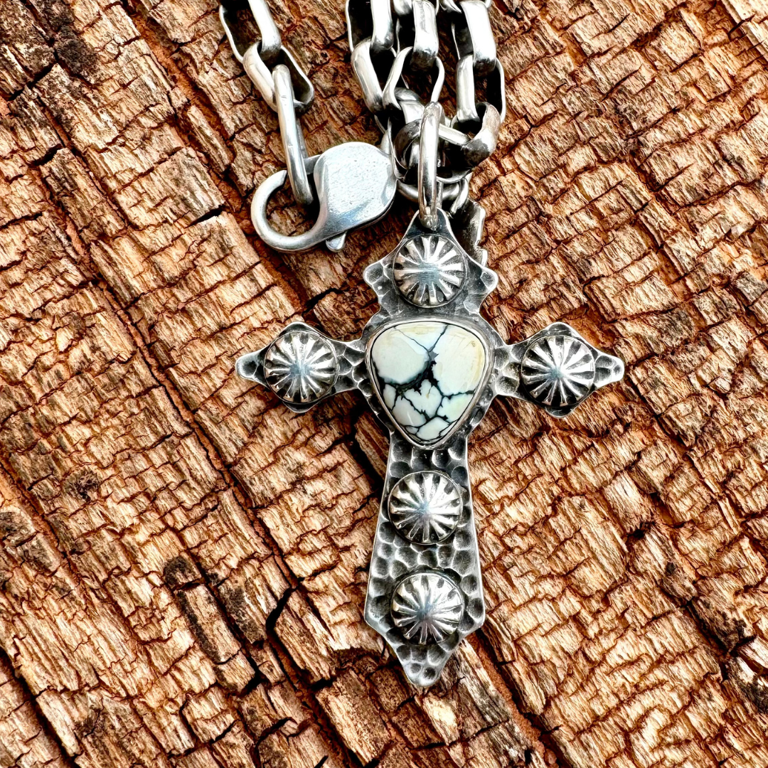 Starburst Cross Pendant