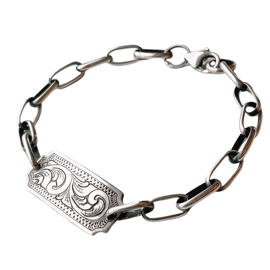 Sterling Silver Link Bracelet