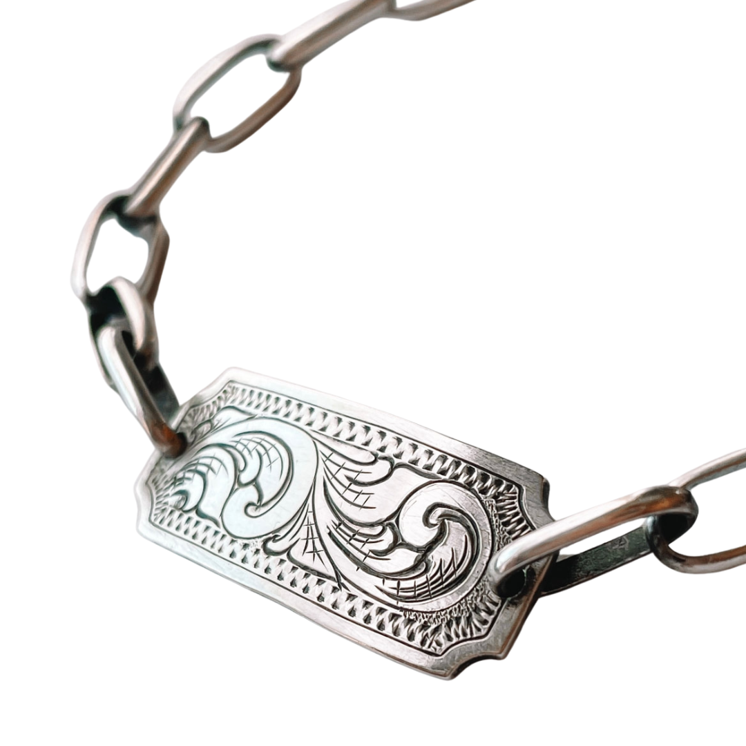 Sterling Silver Link Bracelet