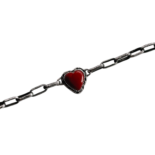 Rosarita Linked Heart Bracelet