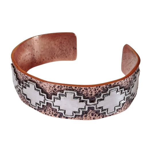 Two Tone Wild West Cuff [Copper]